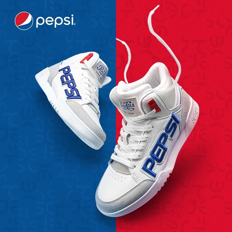 百事可乐也跟风卖鞋子了