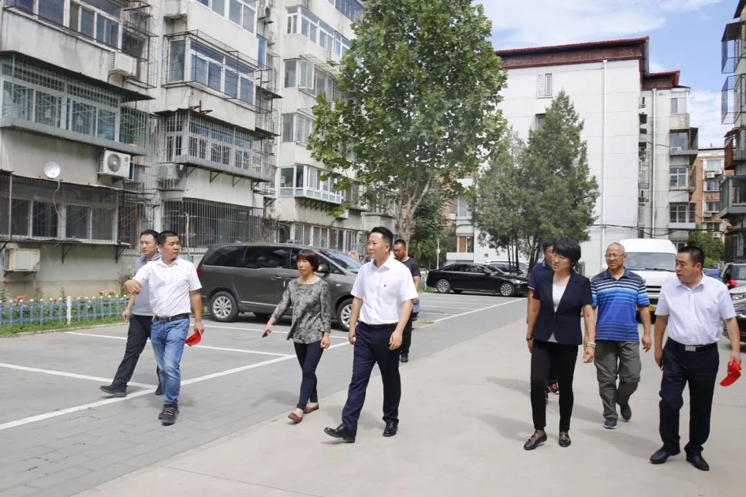 地区党委书记李子腾,党委副书记,镇长周靖慧等镇领导班子成员分别带队
