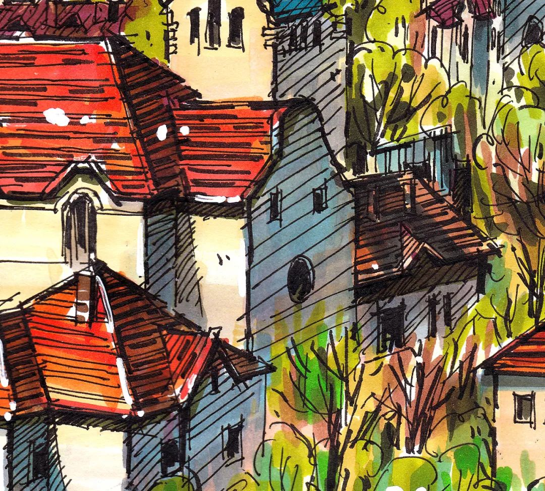 广东这位大神用钢笔画出故宫全景图真的是美哭了附作画步骤