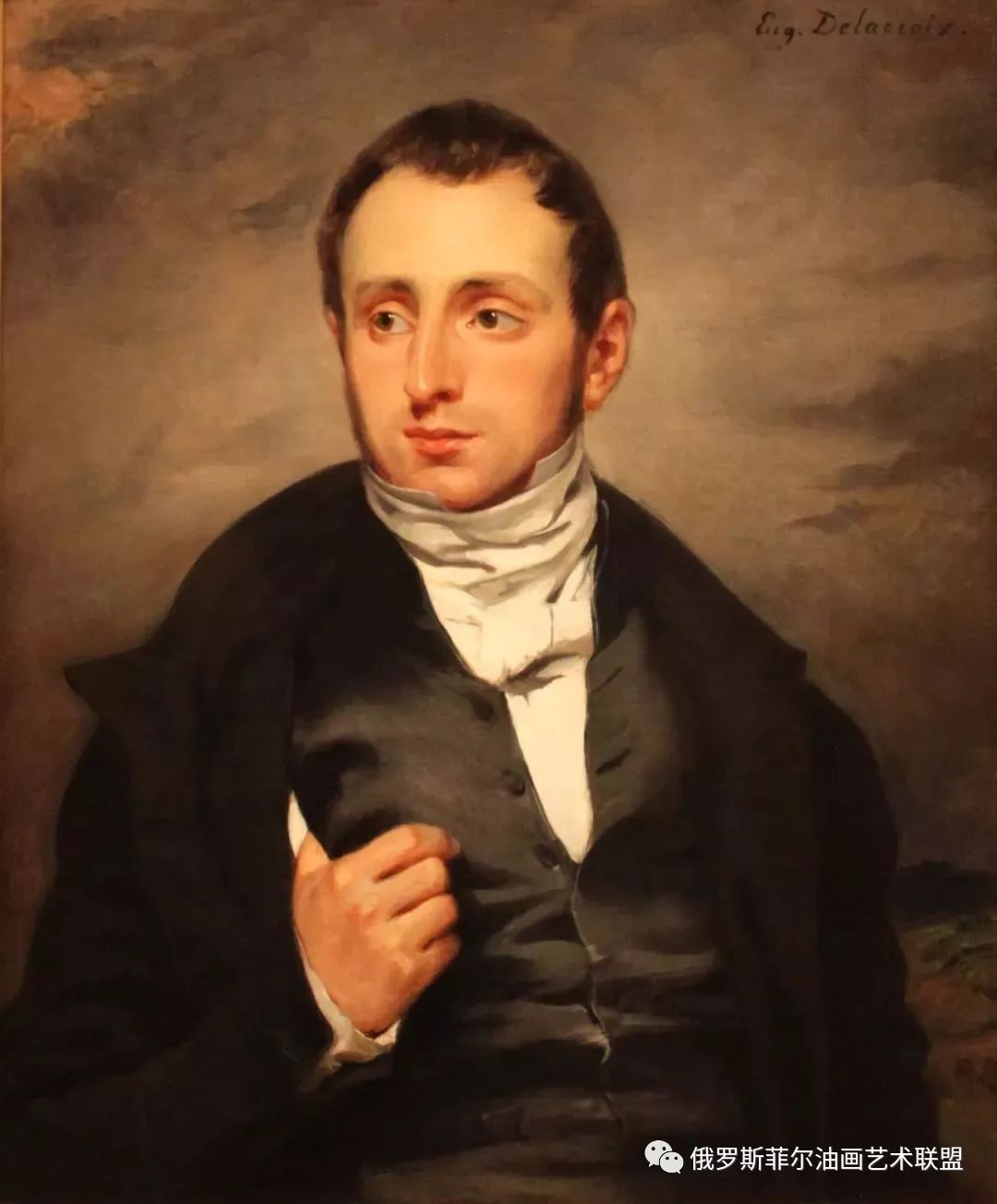 法国画家欧仁·德拉克罗瓦油画作品欣赏_洛瓦