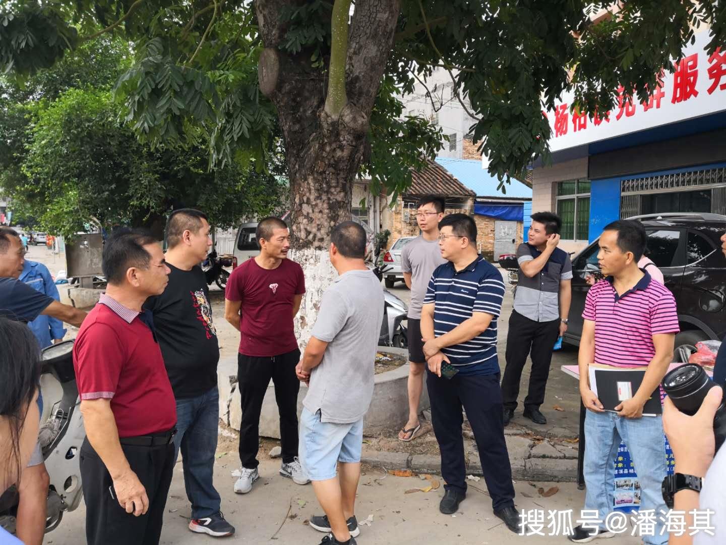 遂溪县杨柑镇开展走访企业禁毒宣传活动