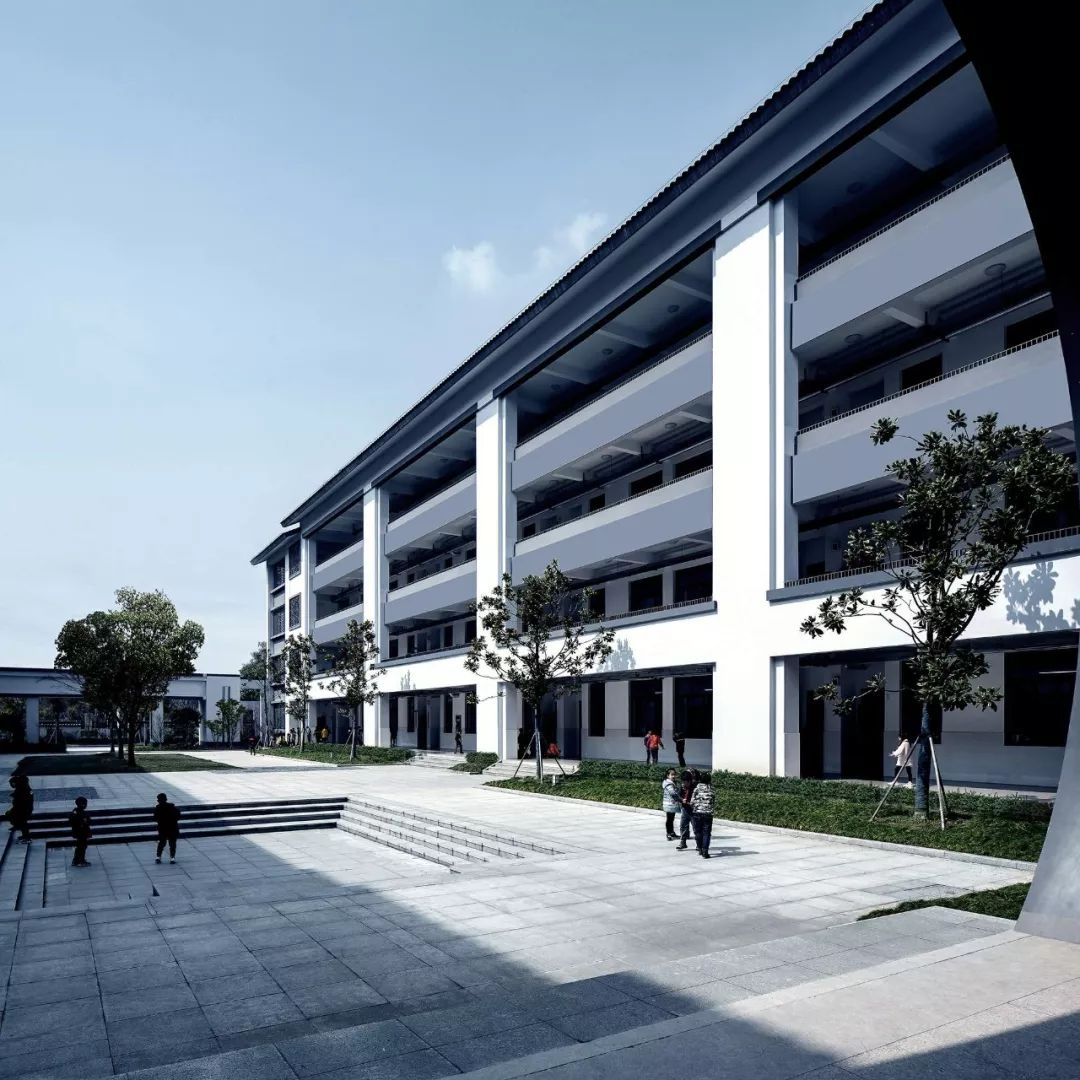 新中式外观新的布置形式全新教学模式