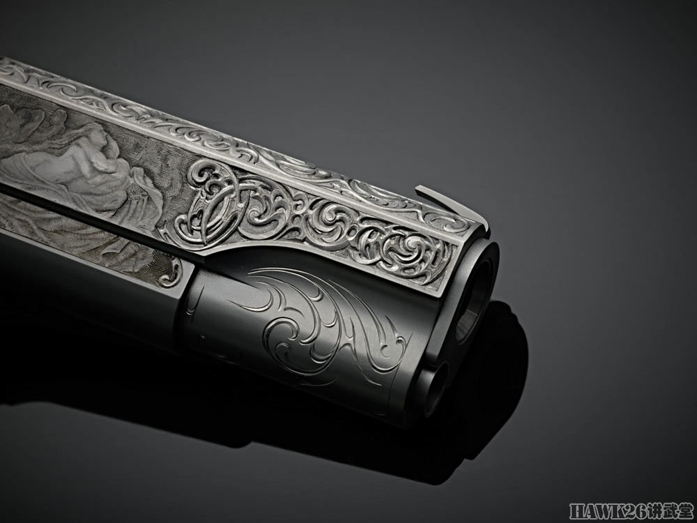 卡博特"但丁的地狱"手枪获得美国2018年度最佳雕刻枪械奖