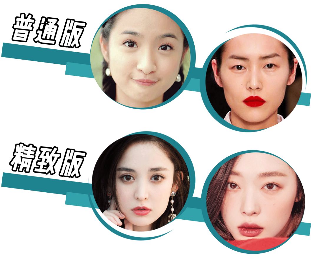 测测你的五官有多好看95的女生不知道自己能变这么美