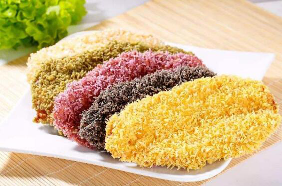 不同颜色不同口味,原来鸡排也要好颜色!