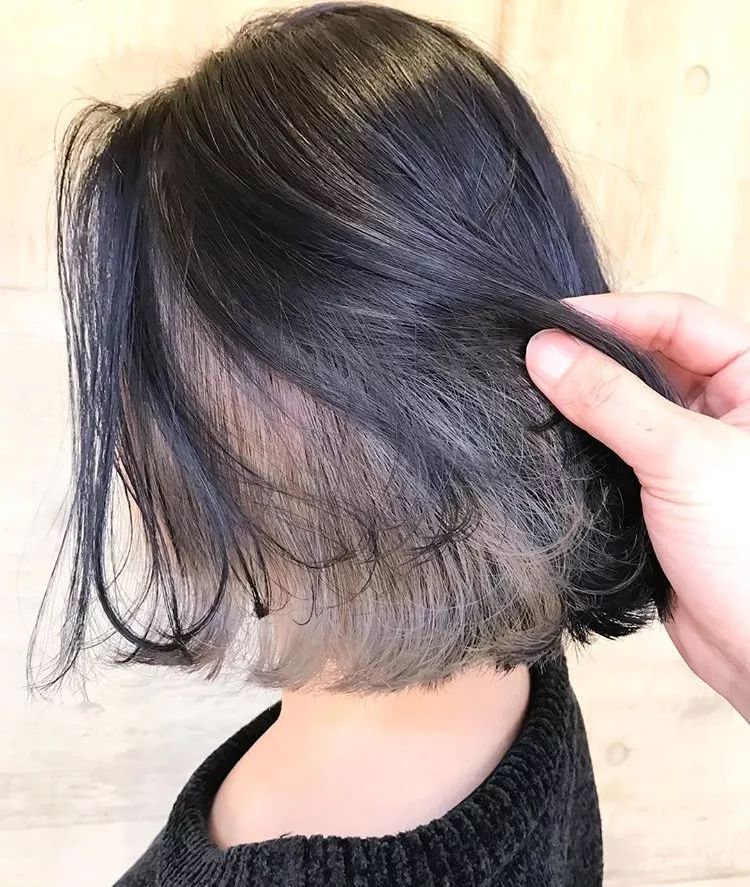 2019年最新染发趋势花式挑染