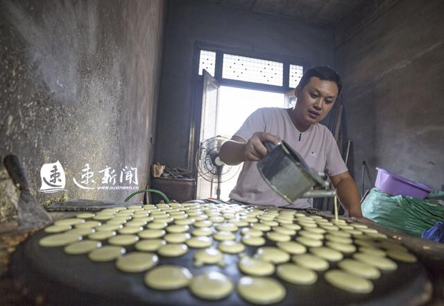 淮南豆饼的制作过程图片