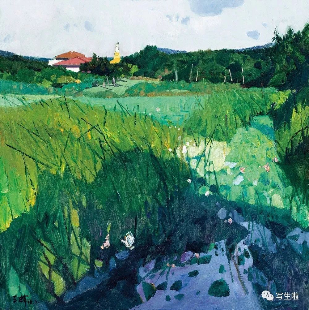 为群山造像王辉风景作品