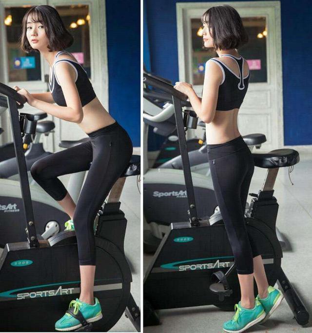 姚笛的一组健身私房照曝光,她化身女拳击手,满身汗水,马甲线若隐若现.