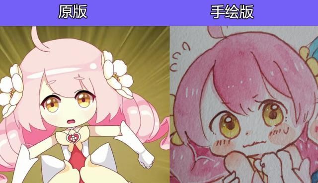 小花仙:原版和手绘版对比,埃里克公主抱小爱,梅特老师好帅气_夏安安