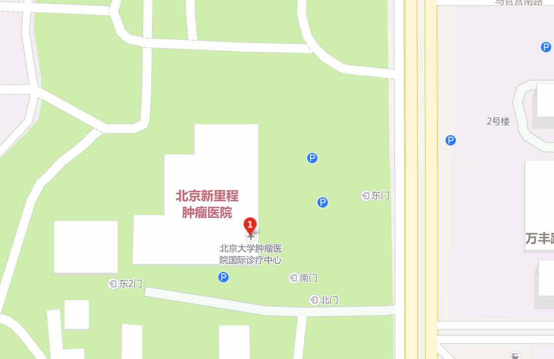 北京医院地理位置图图片