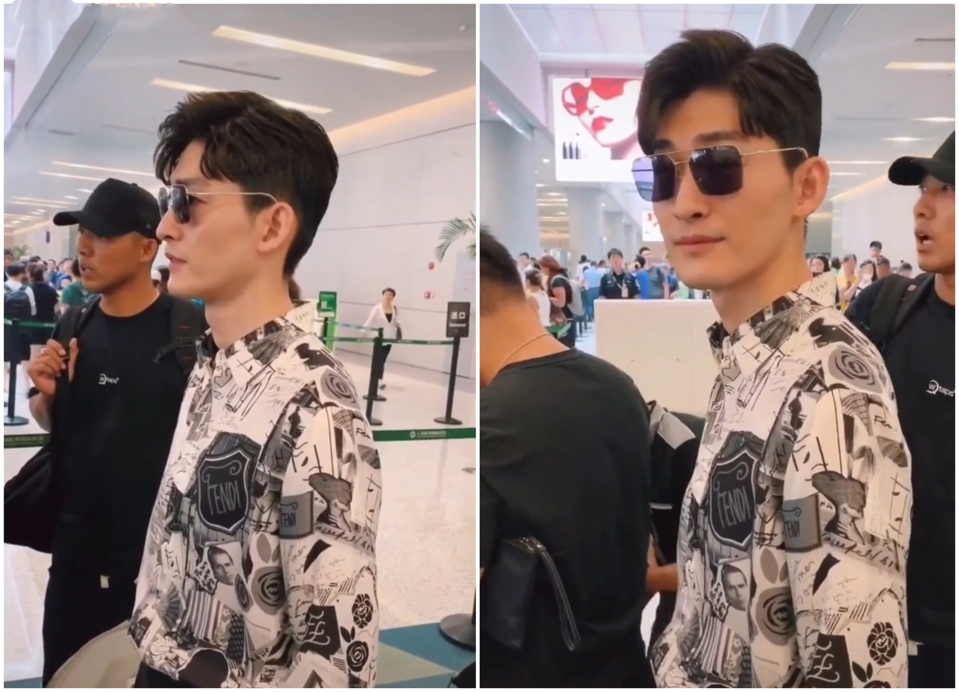 原创相同角度近距离拍到邓伦和张翰生活中谁的颜值更担得起男神称号