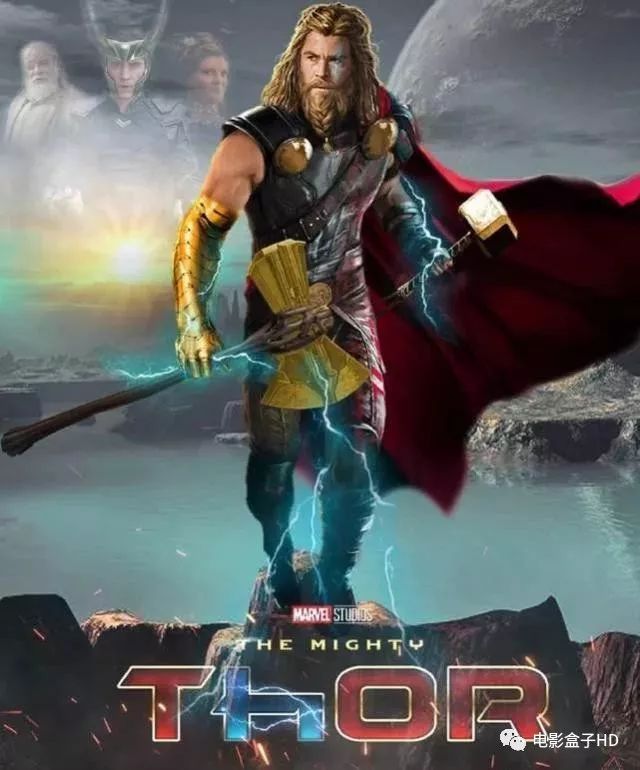 雷神4海报流出看到雷神的手臂炸锅了