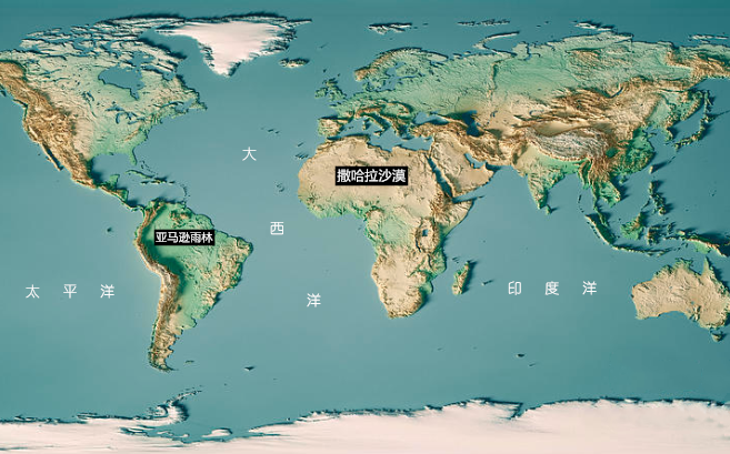 雨林守护者撒哈拉沙漠每年向亚马逊平原空运2700万吨肥料