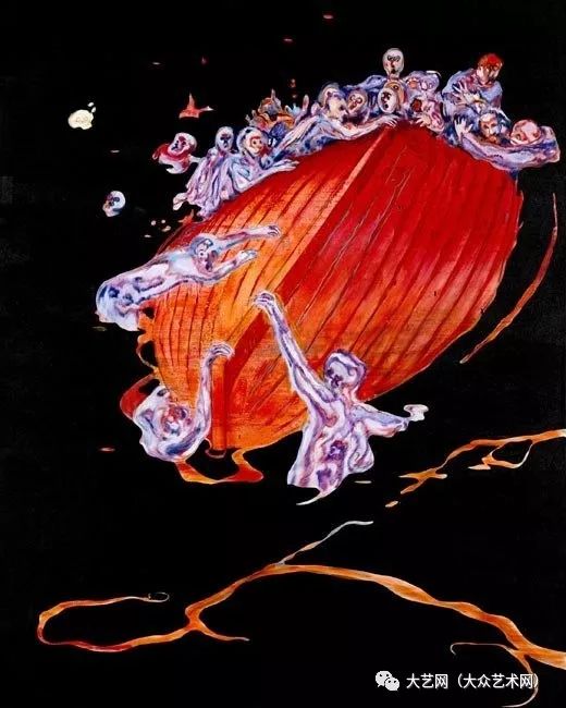 德国抽象表现主义画家丹尼尔 · 里希特(daniel richter)绘画作品