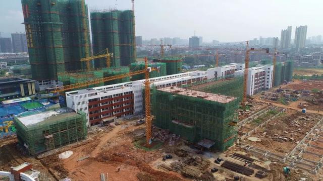 投资近3亿元贵港荷城二中最新建设进度来啦
