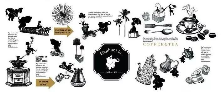 感觉是一间充满童话故事的咖啡馆肖战还为他们设计出了多种动态形象