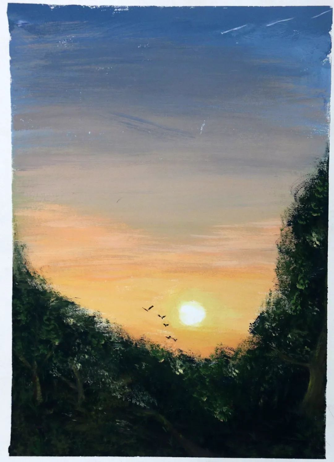 添艺孪生云南校区美术部八月写生作品展第二天