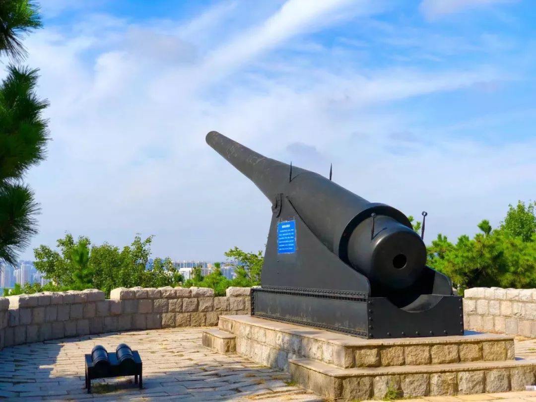 青岛这个多功能公园,据说是中国唯一一个.你来过吗?_炮台