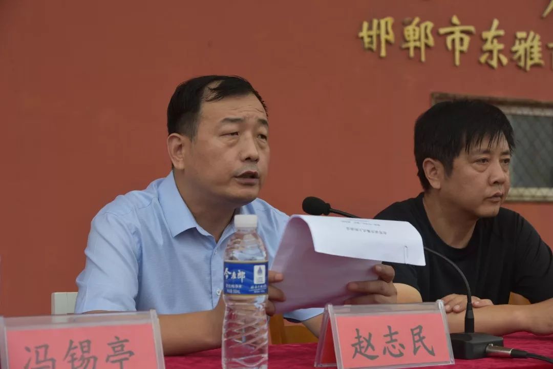 曲周一中隆重举行2019年新生军训开幕式