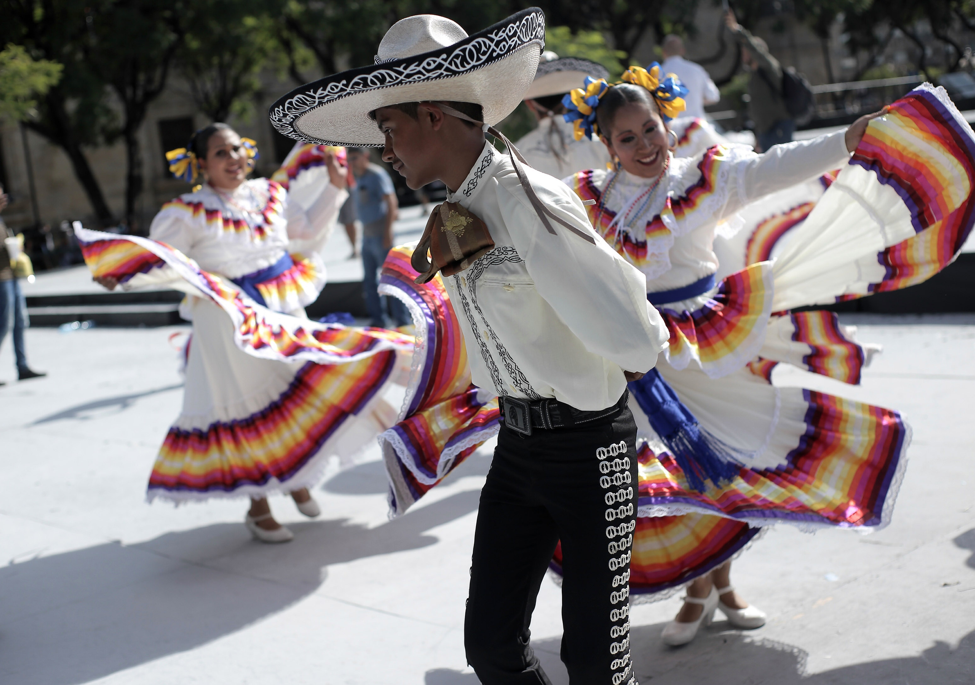 墨西哥街头乐队表演打破吉尼斯世界纪录