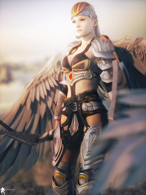 法国画师魔幻风美女人物原画第三弹小姐姐神装诱人