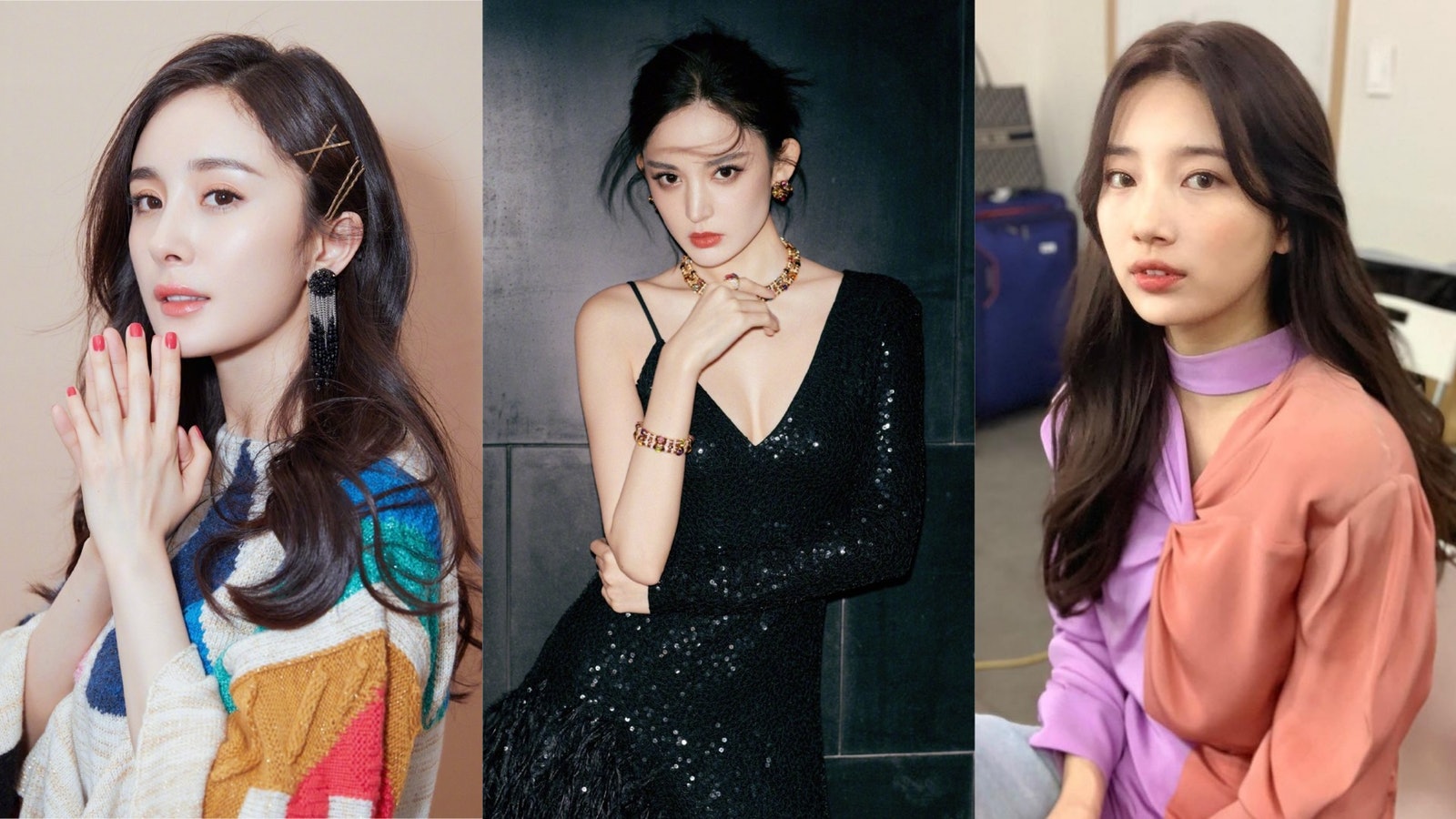 杨幂古力娜扎秀智引证「左脸最美定律」 研究显示过半数人都一样