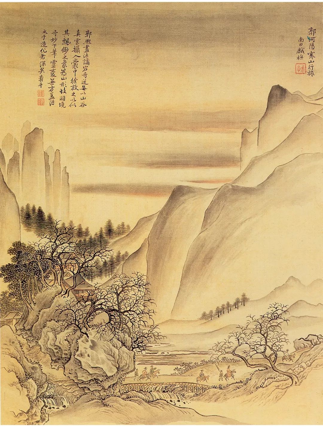 恽寿平|逸笔草草,开一代山水之先河!