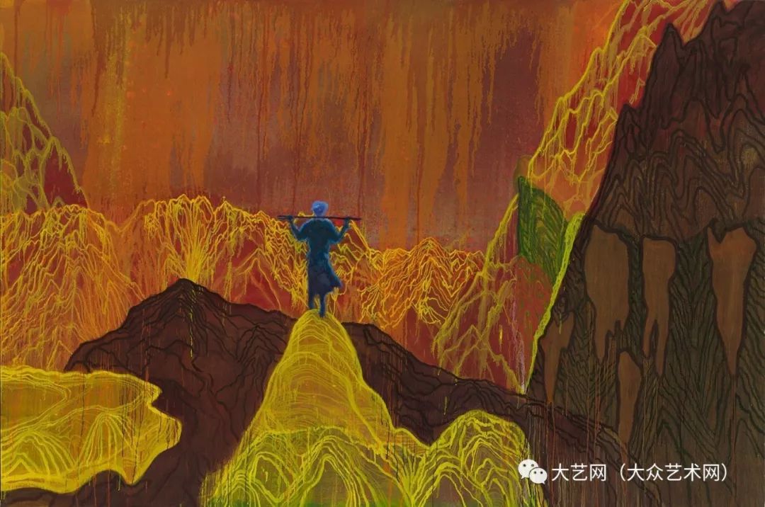 德国抽象表现主义画家丹尼尔 · 里希特(daniel richter)绘画作品