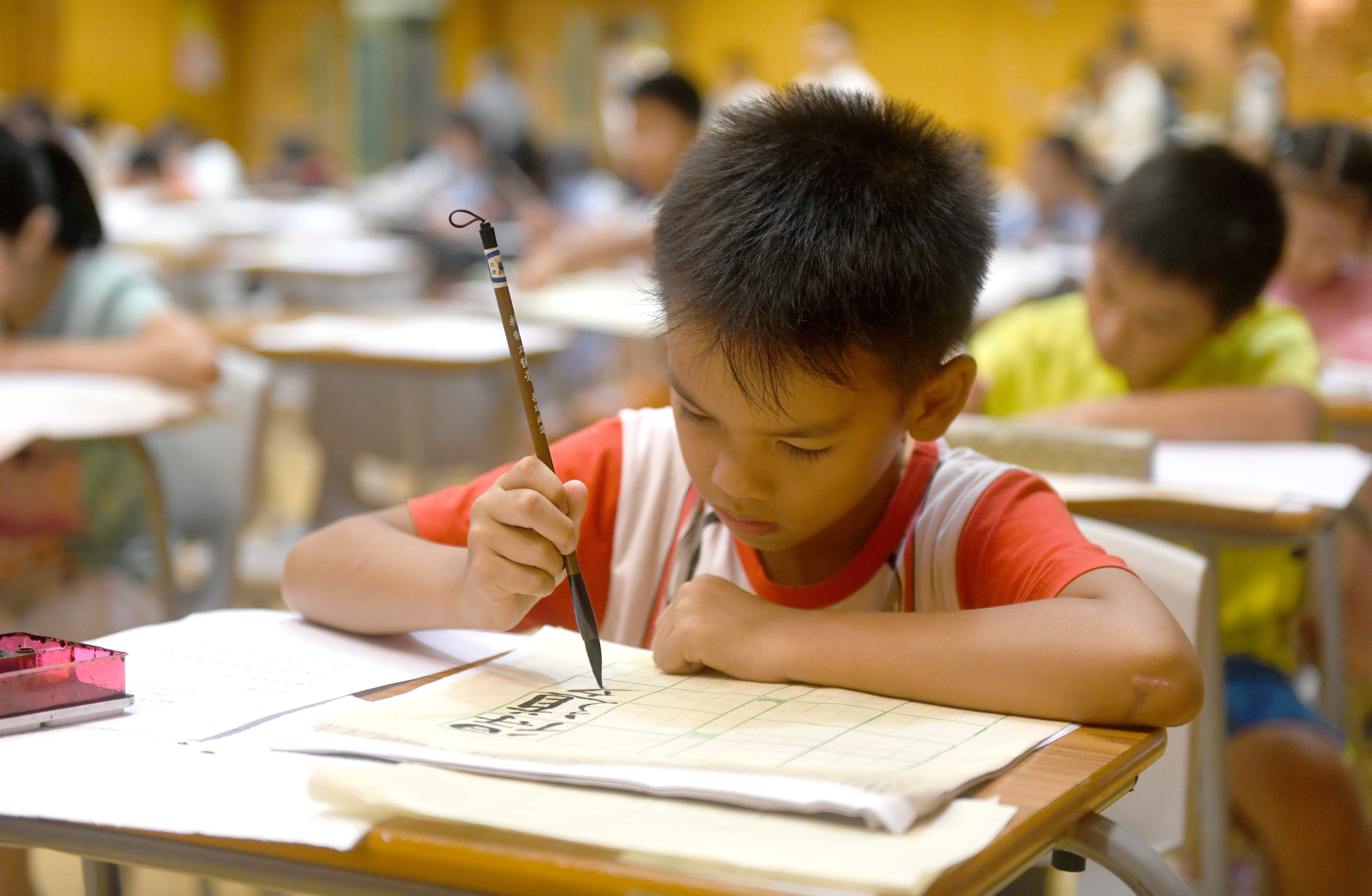 写好中国字做好中国人全港中小学书法比赛总决赛侧记