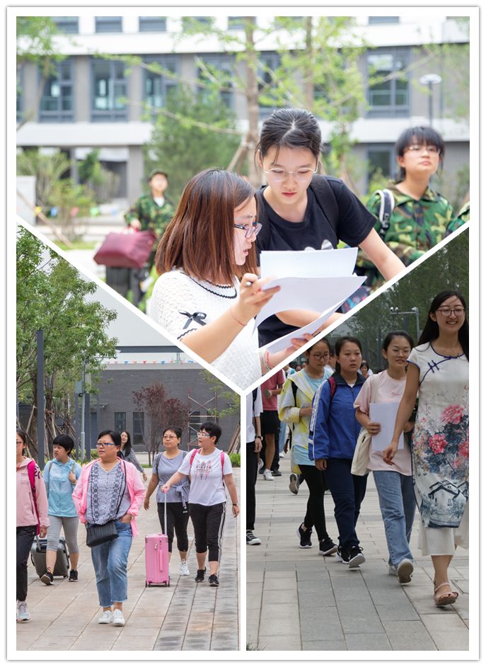 现场直击太原五中新校区迎来首批高一新生