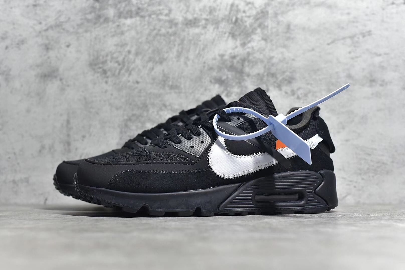 耐克nikeairmax90xoffwhite二代气垫跑步鞋联名款