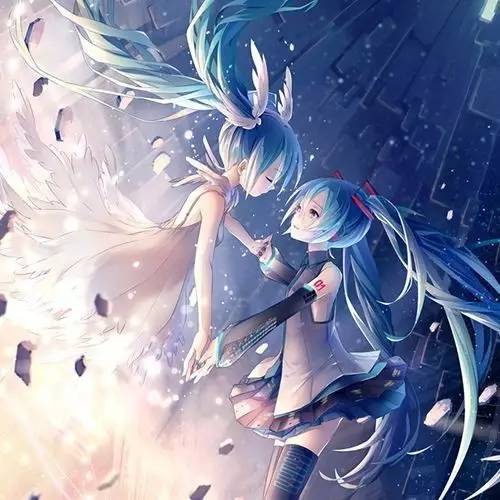 初音未来双人头像图片