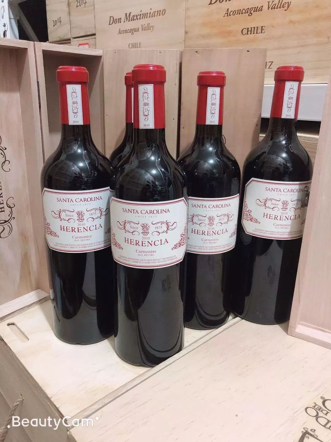 智利红酒特价第三批santacarolinaherencia圣卡罗世纪传承红酒特价中