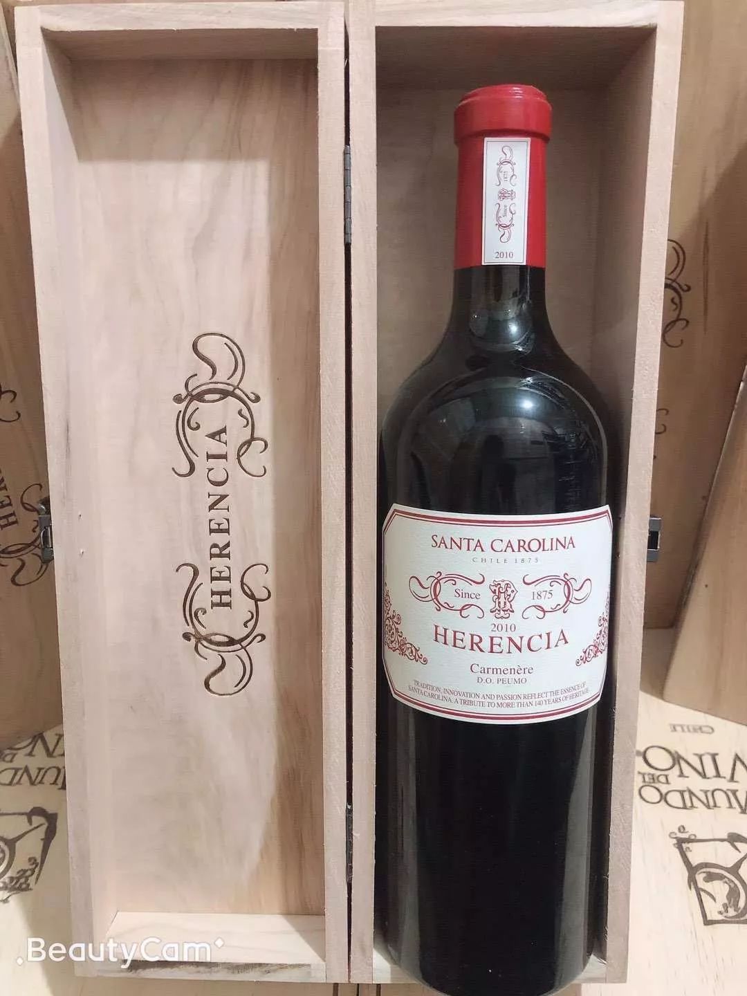 智利红酒特价第三批santacarolinaherencia圣卡罗世纪传承红酒特价中