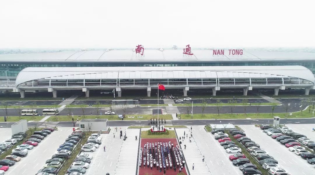 南通兴东机场今天刷屏啦太帅了