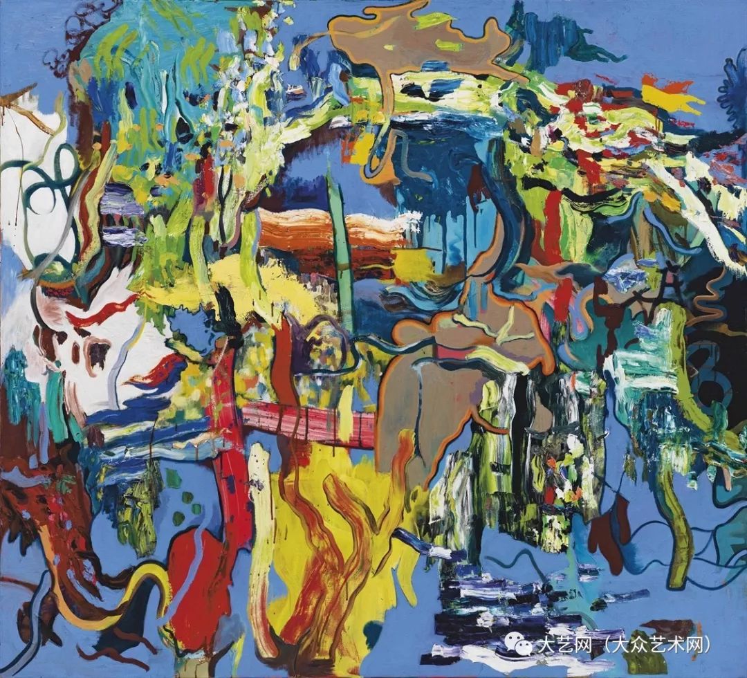 德国抽象表现主义画家丹尼尔 · 里希特(daniel richter)绘画作品