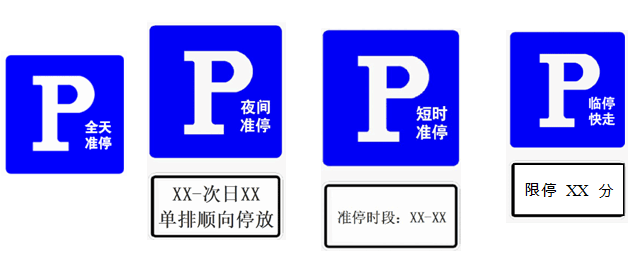 廣州車主路邊臨時停車看仔細標誌標線p牌已更新