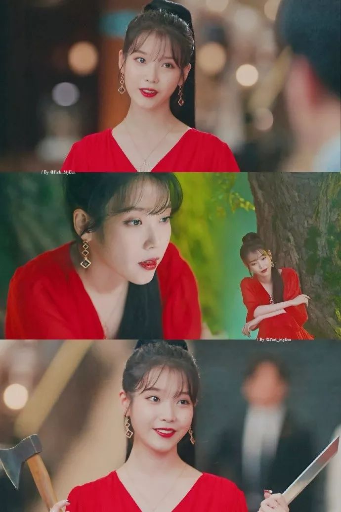 iu新剧是一部打着恋爱旗号的发型剧啊美艳秒杀美妆博主