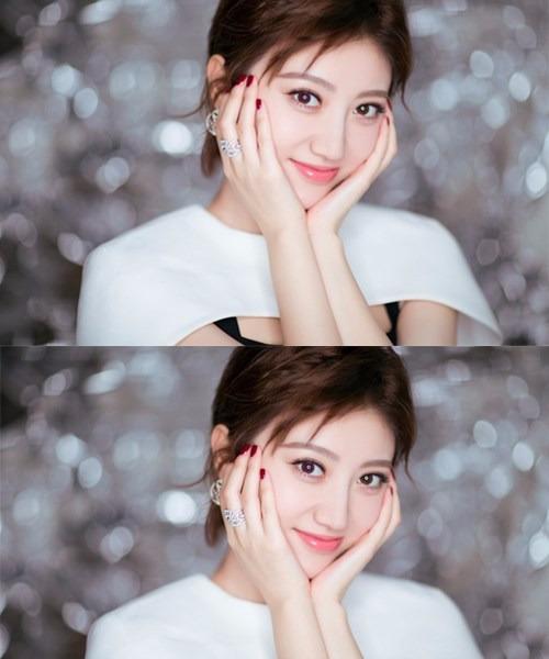 杨颖景甜杨幂赵丽颖古力娜扎刘诗诗,女星托腮谁最好看