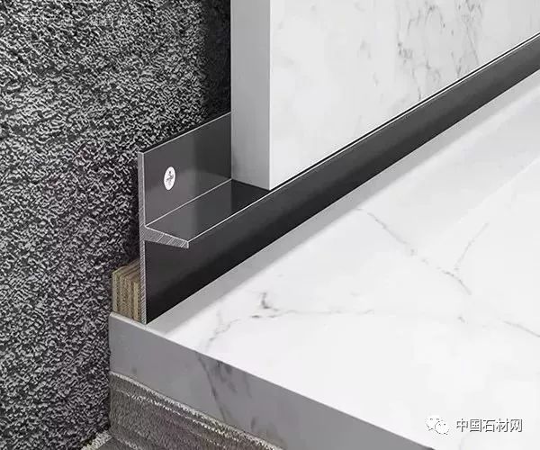 石材工艺石材安装上墙这样收口挂贴更美观