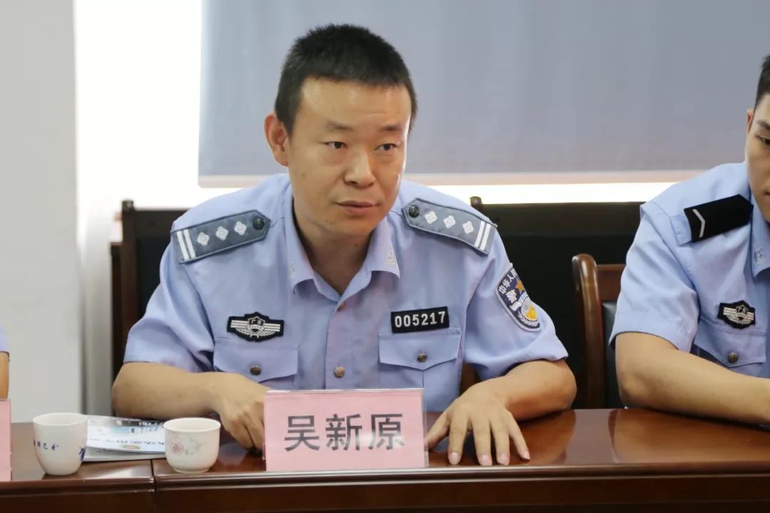 实习广东警官学院技术系廖志刚副书记等人赴惠州市仲恺高新区公安分局
