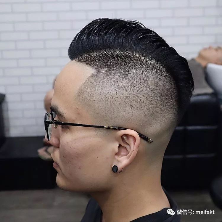 美式barber发型图片