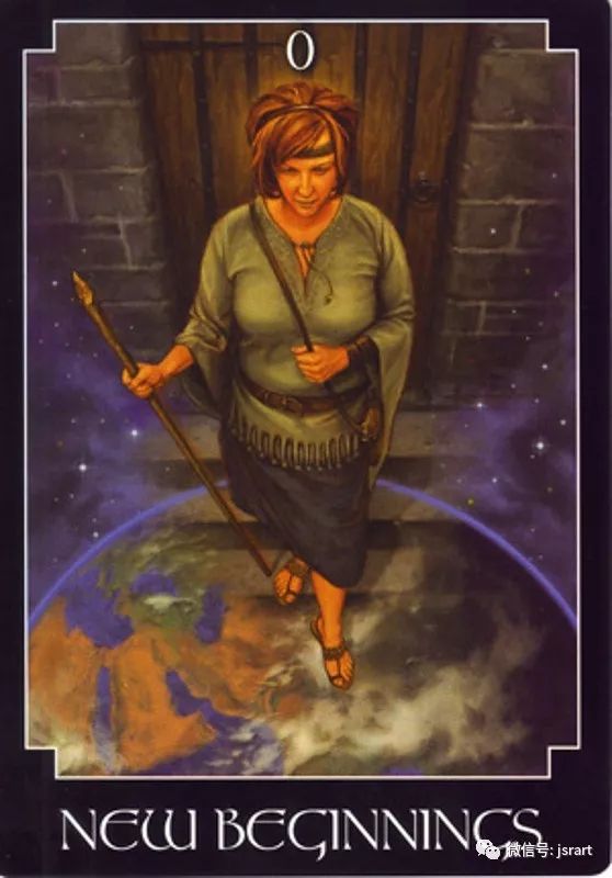 塔罗牌图案欣赏愚者