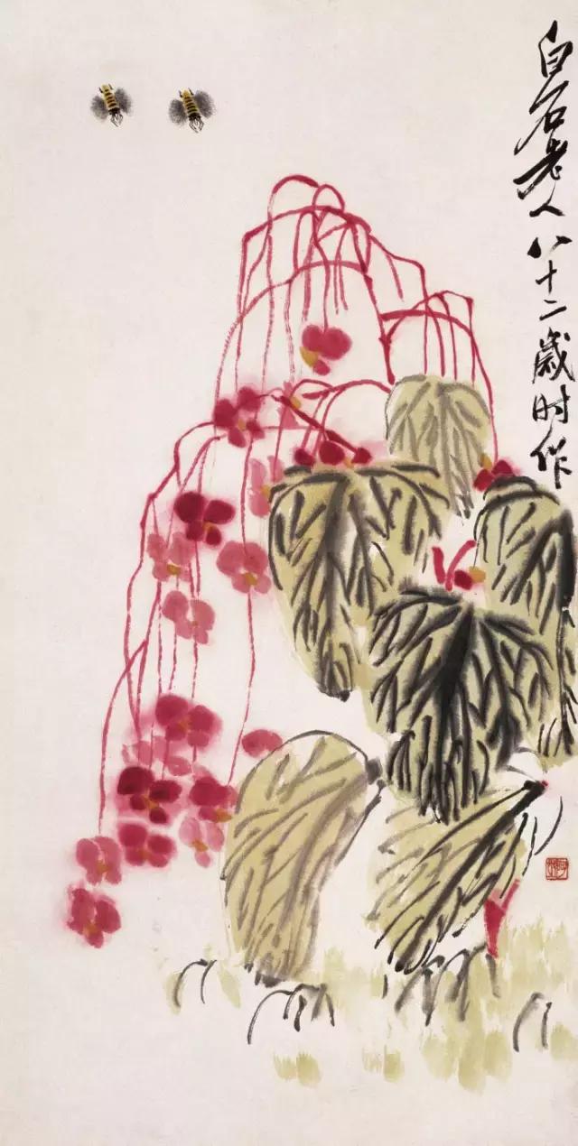 水墨淋漓力健有锋近现代绘画大师齐白石作品赏析