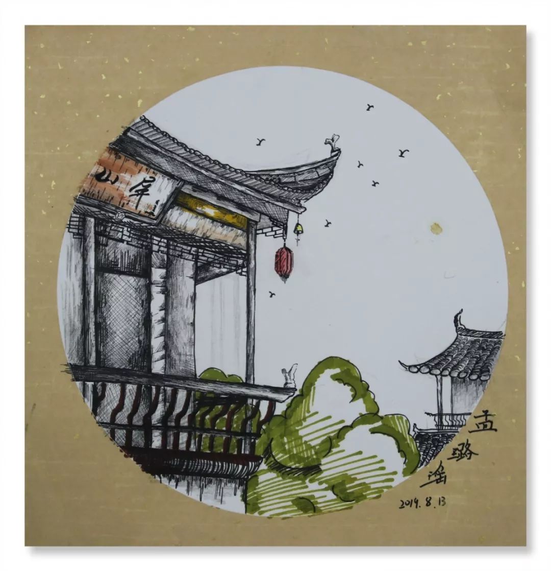 天鹰美术生席卷黄山写生三