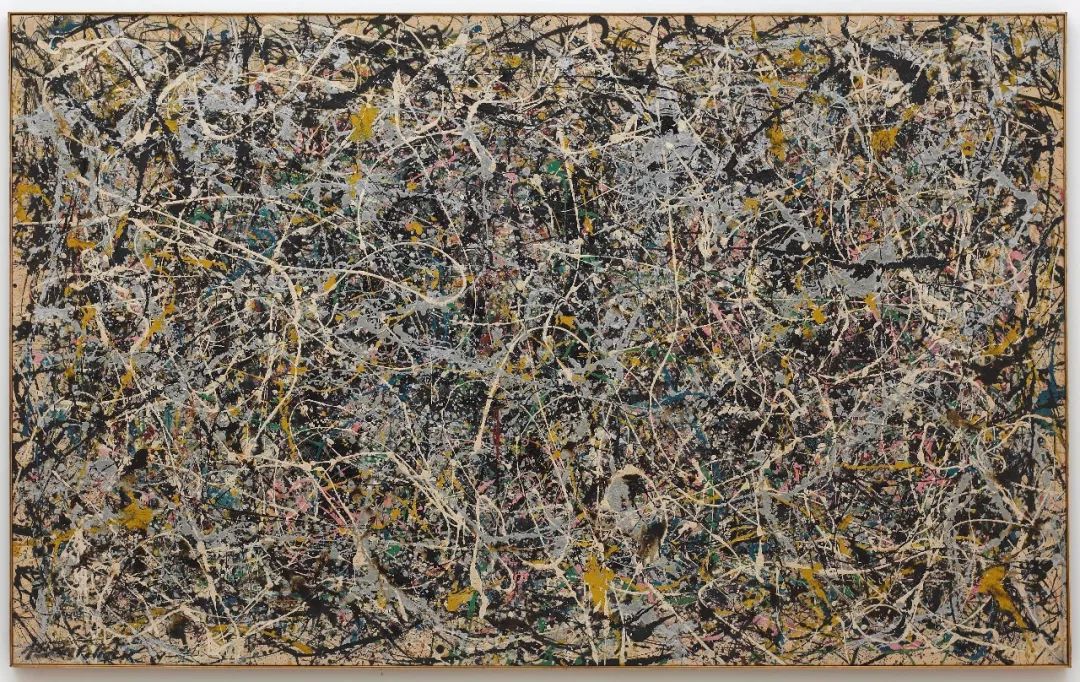 美国抽象表现主义大师波洛克绘画作品欣赏