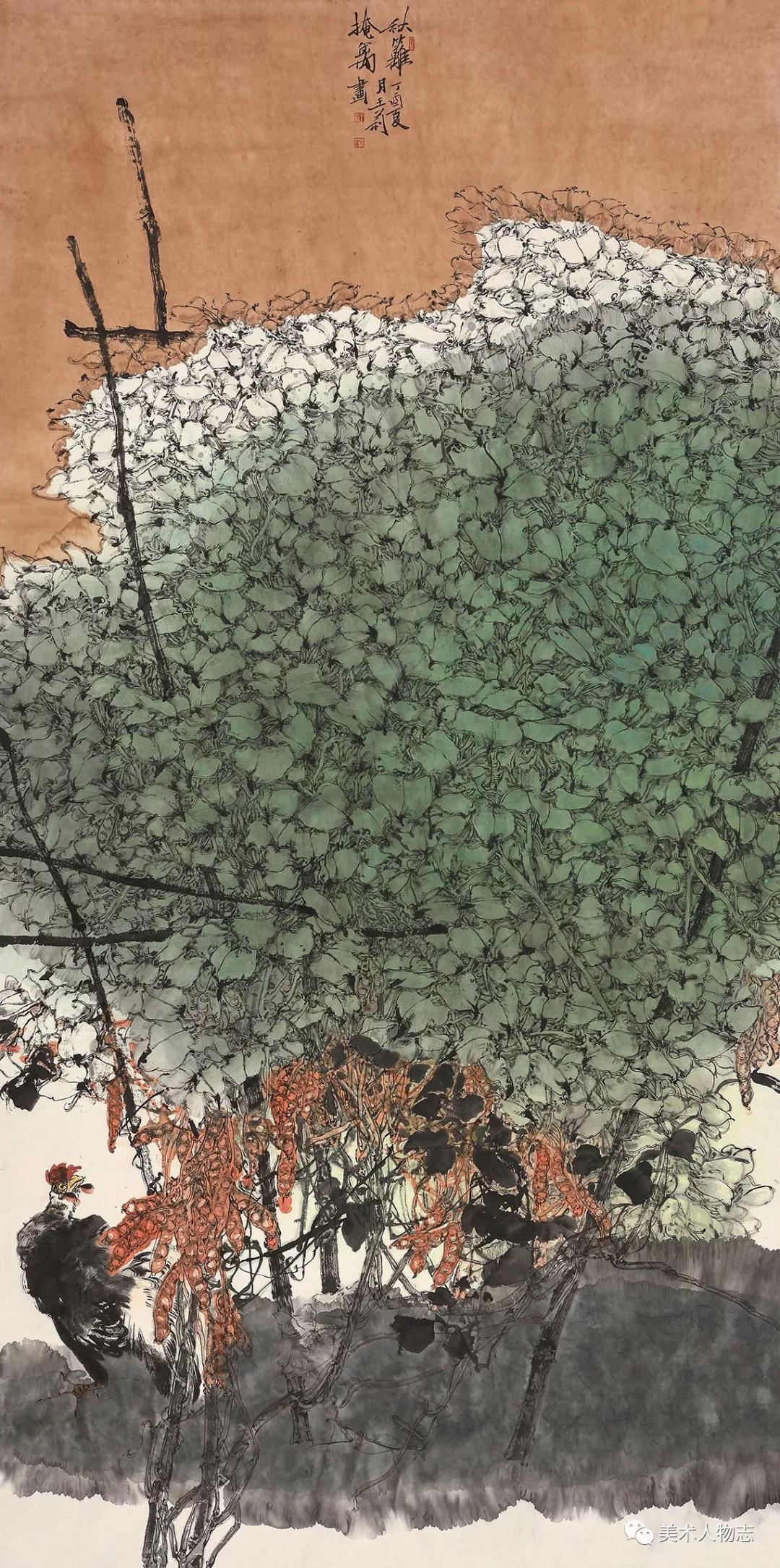 中国美术人物志王莉写意作品赏析