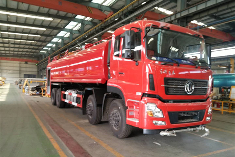 楚胜牌东风天龙25方消防洒水车是怎样制作出来的