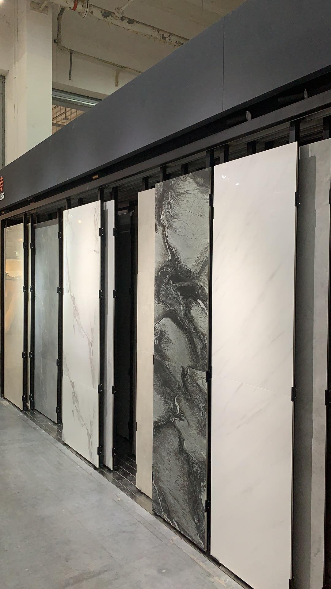 瓷砖展示架厂家-万变推拉柜-江拓展柜